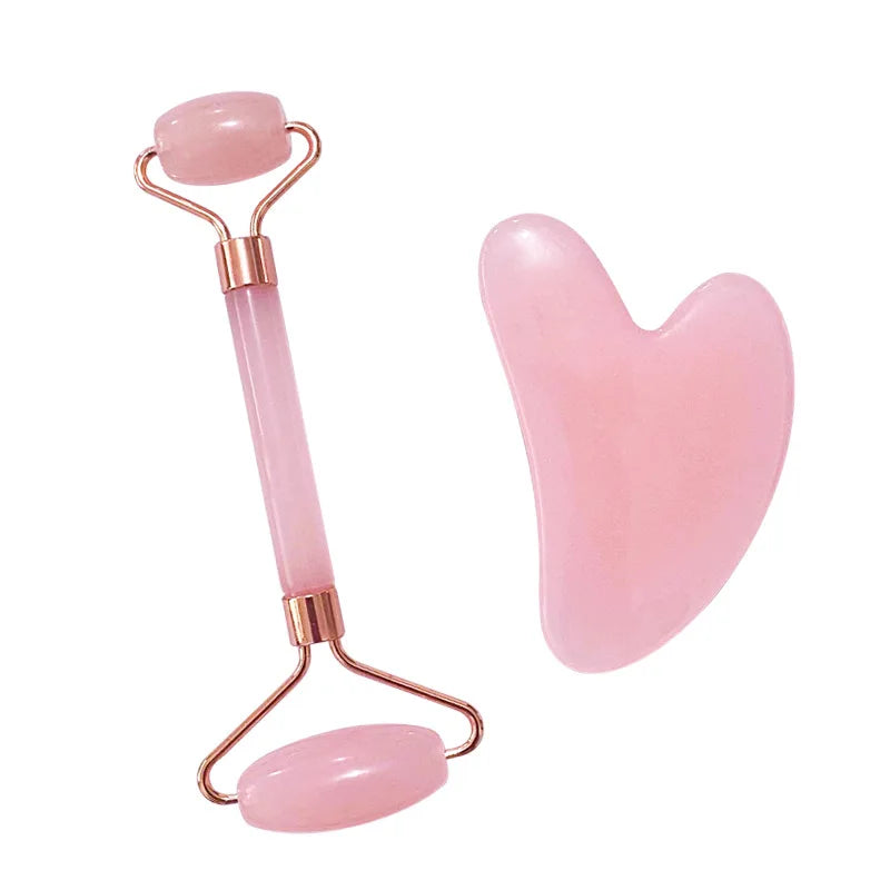 Gua Sha Facial Massager – De-Puff, Sculpt & Glow