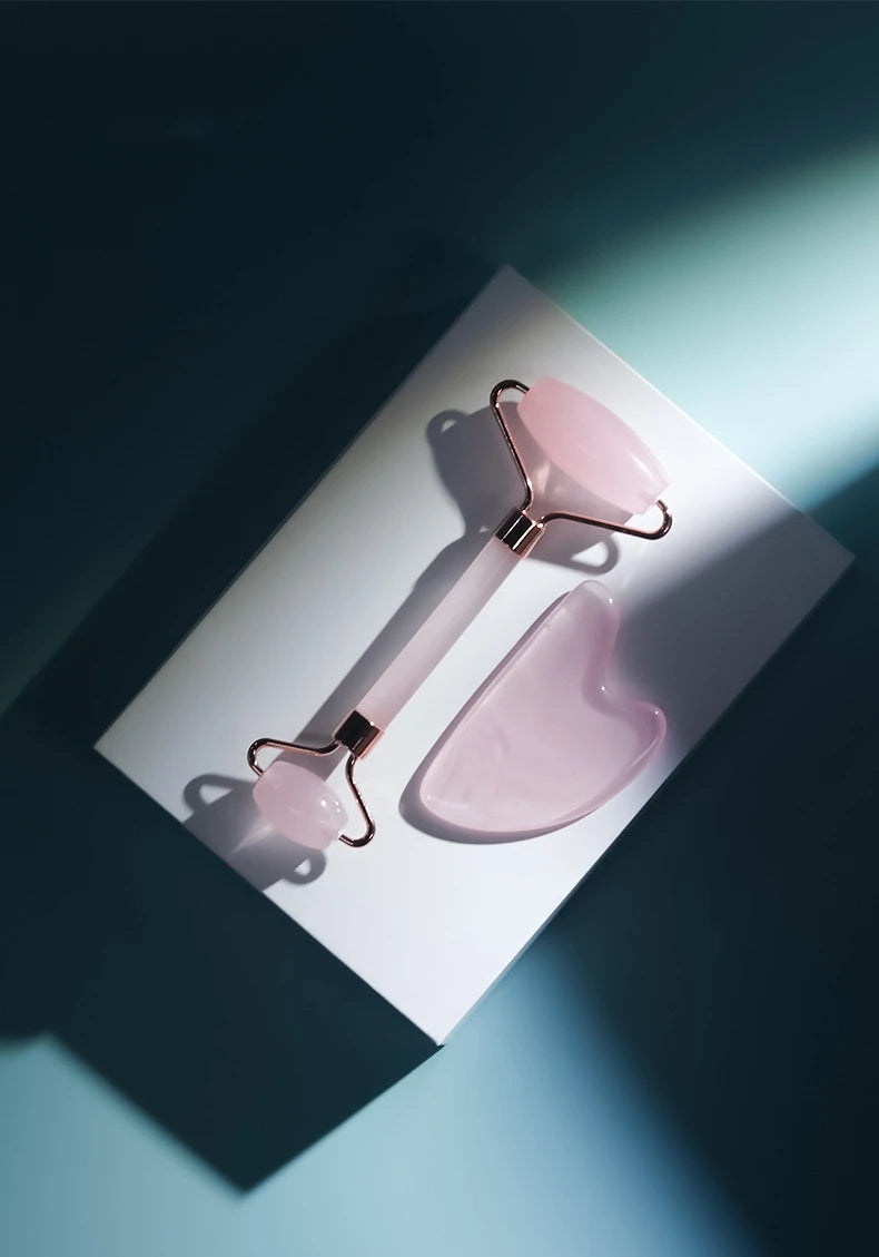 Gua Sha Facial Massager – De-Puff, Sculpt & Glow