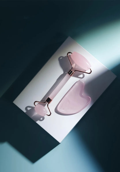Gua Sha Facial Massager – De-Puff, Sculpt & Glow