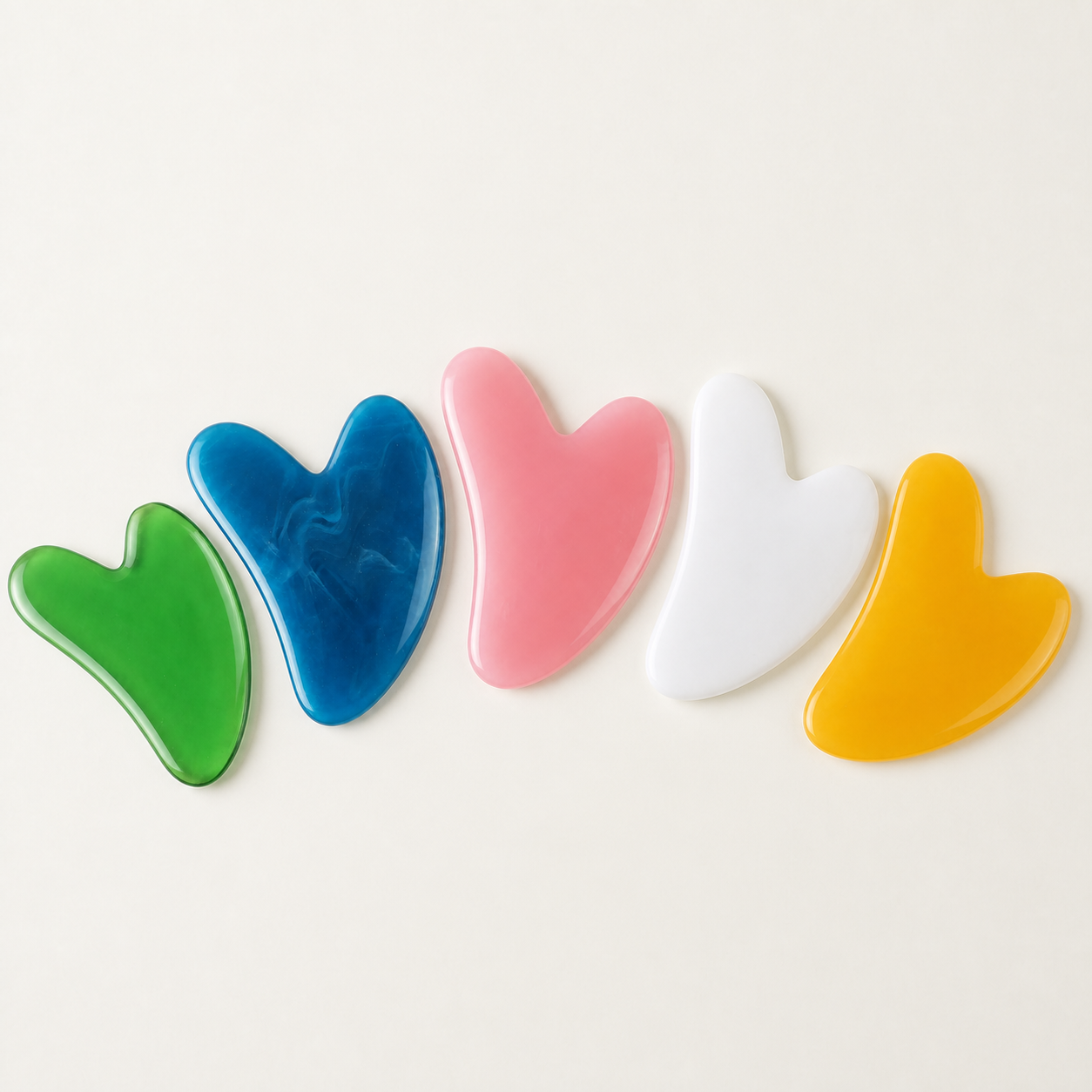 Five Gua Sha colour variants